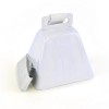 Cow Bell in white