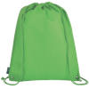 Eco-Friendly Drawstring Bag in green