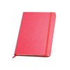 Hardbacked Notebook (A5) in red
