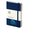 Classic Pocket Hard Cover Notebook - Ruled in dark-blue