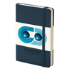 Classic Pocket Hard Cover Notebook - Ruled in sapphire-blue