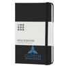 Classic Pocket Hard Cover Notebook - Square in black