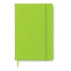 A5 notebook in lime