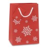 Gift paper bag small in red