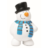 Anti-stress snowman in white
