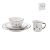 ERAMIK - 4 piece ceramic place setting in White