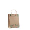 Gift paper bag small in Brown