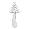 Christmas tree cheese knife in Silver