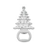 Bottle opener Christmas motif in Silver