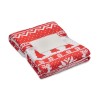 RPET fleece blanket 190 gr/m² in Red