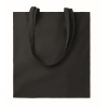 Shopping bag w/ long handles    in black