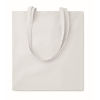 Shopping bag w/ long handles    in white