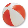 Inflatable beach ball in red