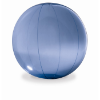 Transparent beach ball          in blue