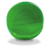Transparent beach ball          in green