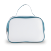 Transparent Cosmetic Bag in blue