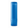 Lip balm in transparent-blue