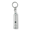 Flashlight With Key Ring in silver