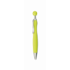 Ball pen with ball plunger      in lime