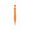 Ball pen with ball plunger      in orange