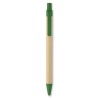 Paper/corn PLA ball pen in Green