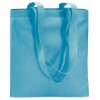 80gr/m² nonwoven shopping bag in turquoise