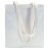 80gr/m² nonwoven shopping bag in White