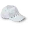 Baseball cap in white