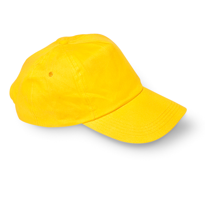 Baseball cap in yellow