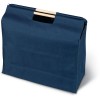 600D Polyester shopping bag in blue