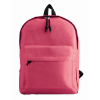 600D polyester backpack in fuchsia