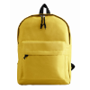 600D polyester backpack in yellow