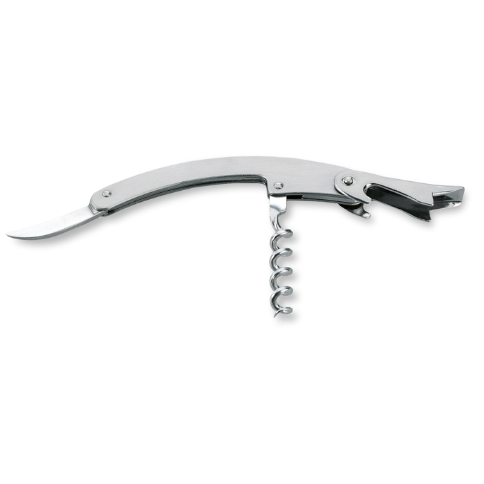 Corkscrew/Waiters Knife in silver