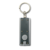 Led Torch Key Ring in transparent-grey