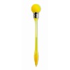 Ball pen with light bulb        in yellow