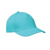 5 panel baseball cap in Blue