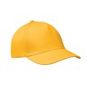 BUZZ - 5 panel baseball cap in Yellow