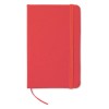 A6 notebook 96 lined sheets in Red