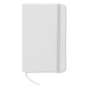 A6 notebook 96 lined sheets in White