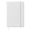 A5 notebook lined in white