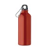 Recycled aluminium bottle 500ml in Red