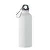 Recycled aluminium bottle 500ml in White