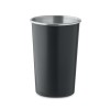 Recycled stainless steel cup in Black