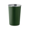 Recycled stainless steel cup in Green