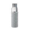 Recycled glass bottle 500 ml in Grey