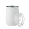 Recycled stainless steel mug in White