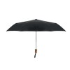 21 inch foldable umbrella in Black