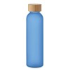 Frosted glass bottle 500ml in Blue