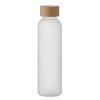 Frosted glass bottle 500ml in White