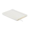 A5 recycled notebook in White